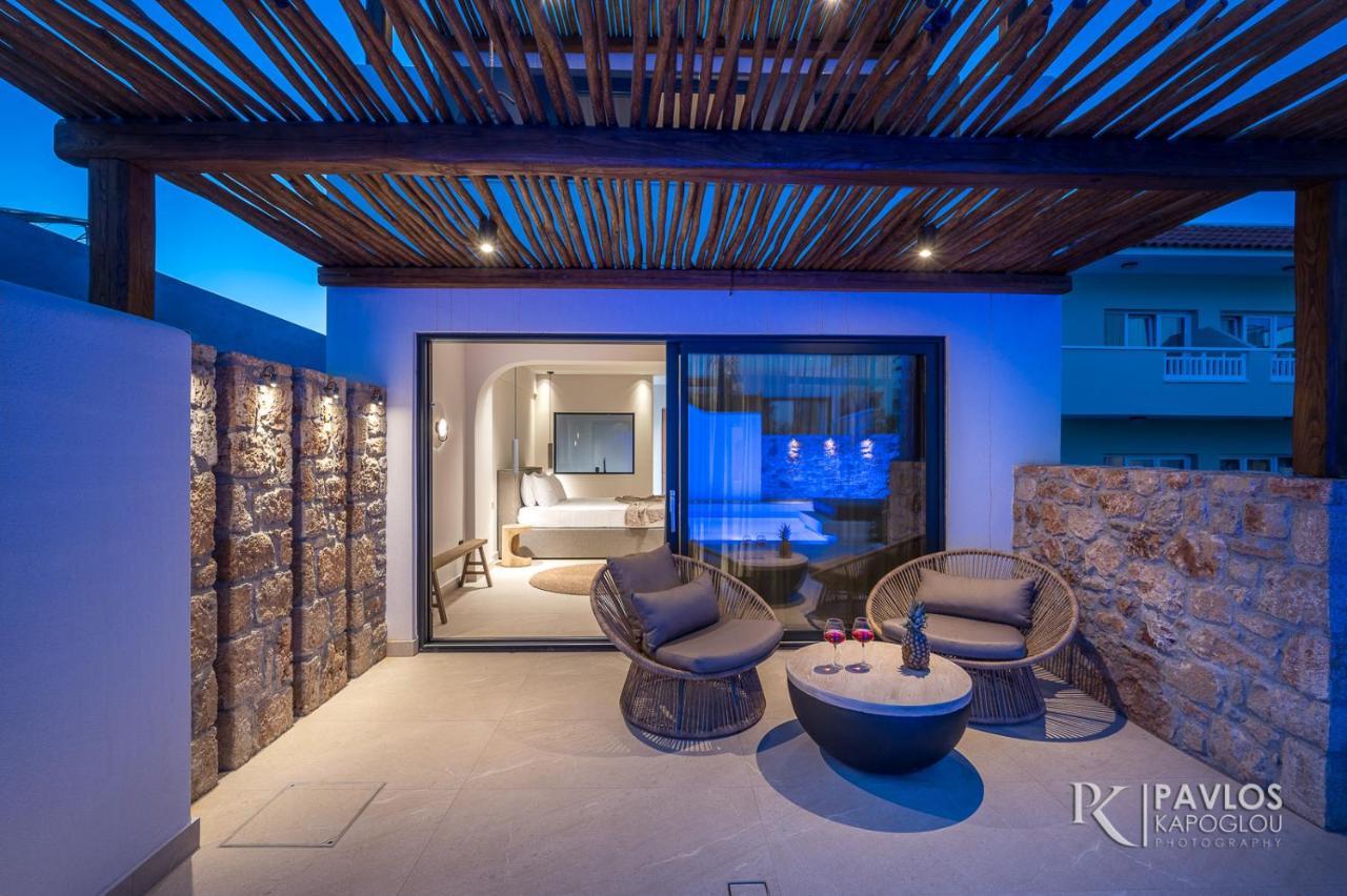 Soleil Rooms And Suites Stalida Bagian luar foto