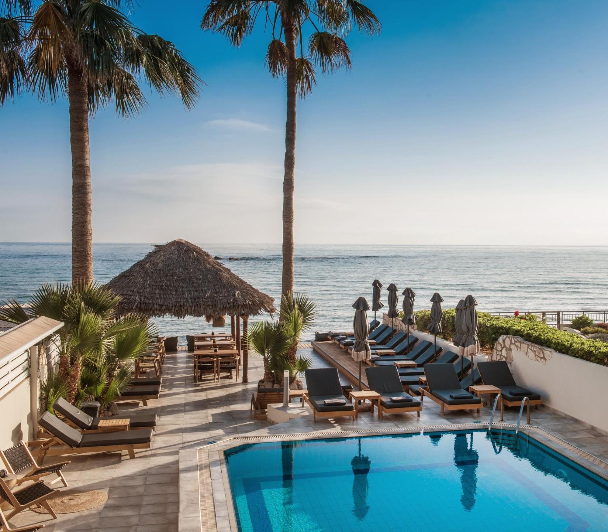 Soleil Rooms And Suites Stalida Bagian luar foto