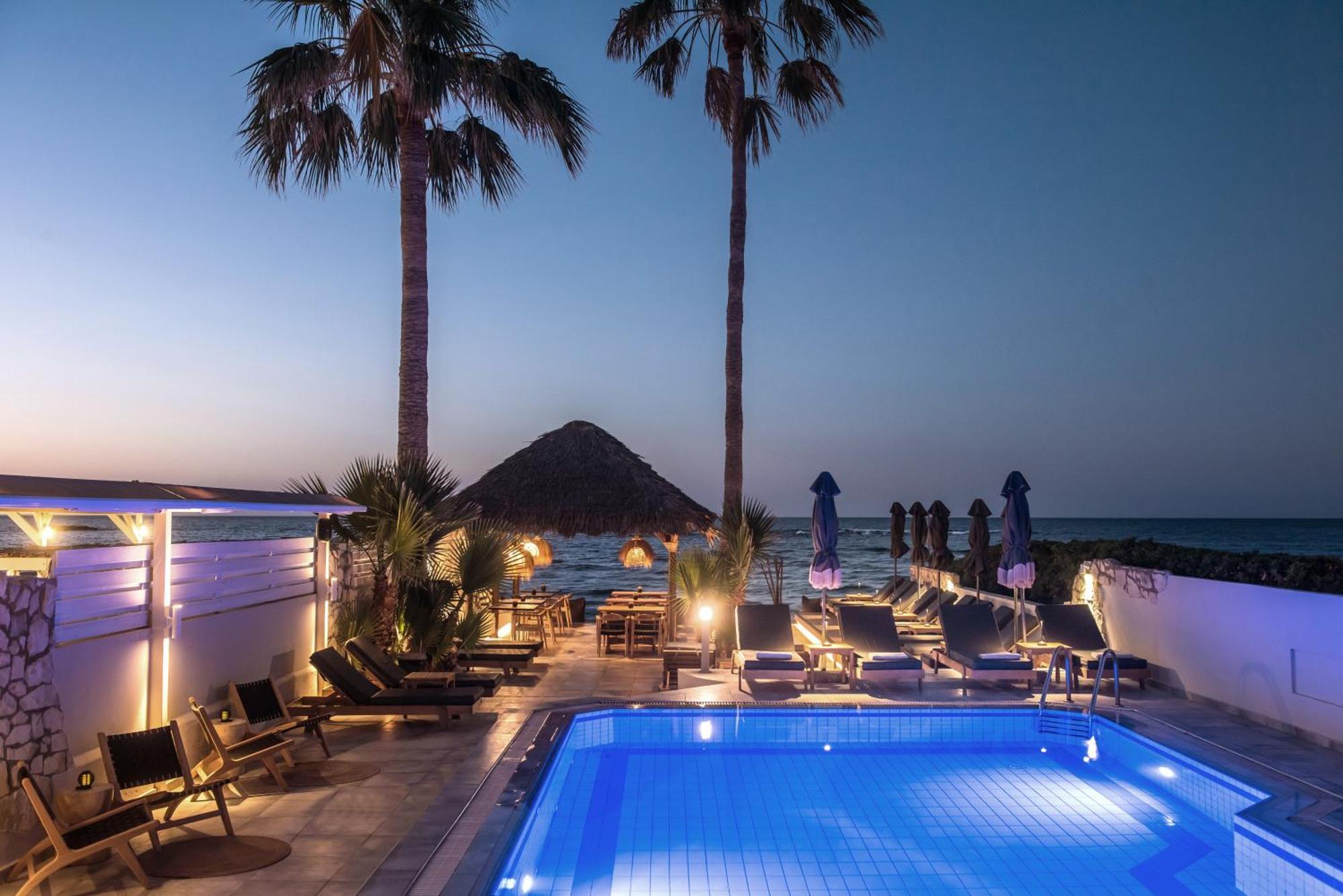 Soleil Rooms And Suites Stalida Bagian luar foto