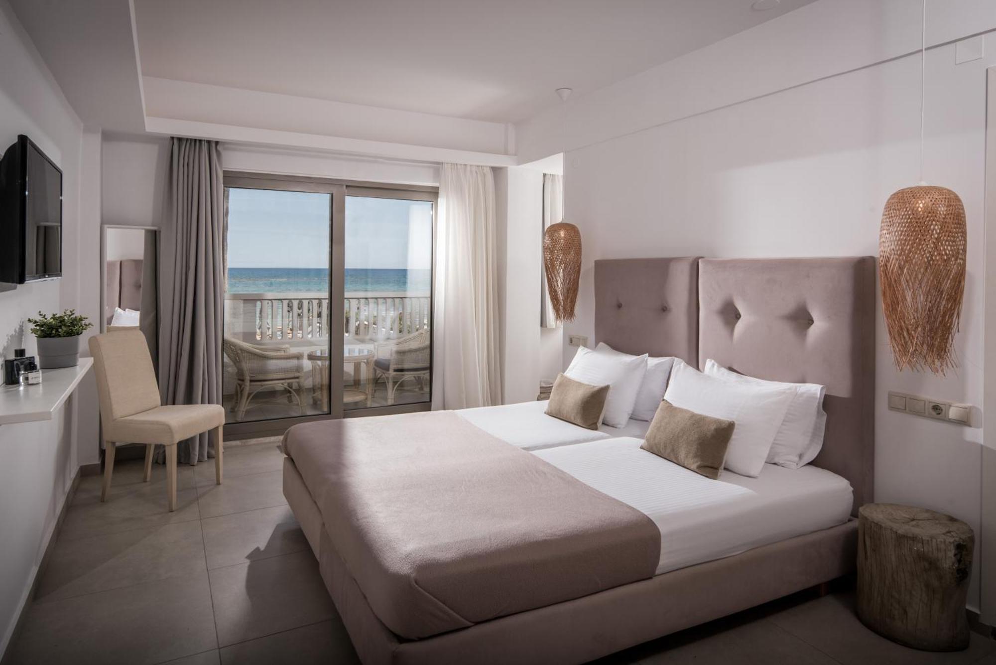Soleil Rooms And Suites Stalida Bagian luar foto